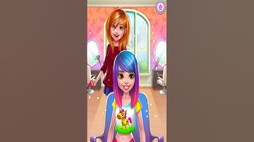 PLAY MAKEOVER GAME UNICORN RAINBOW STYLE HAIR SALON #7 | GAME FOR GIRL | ANDROID/IOS