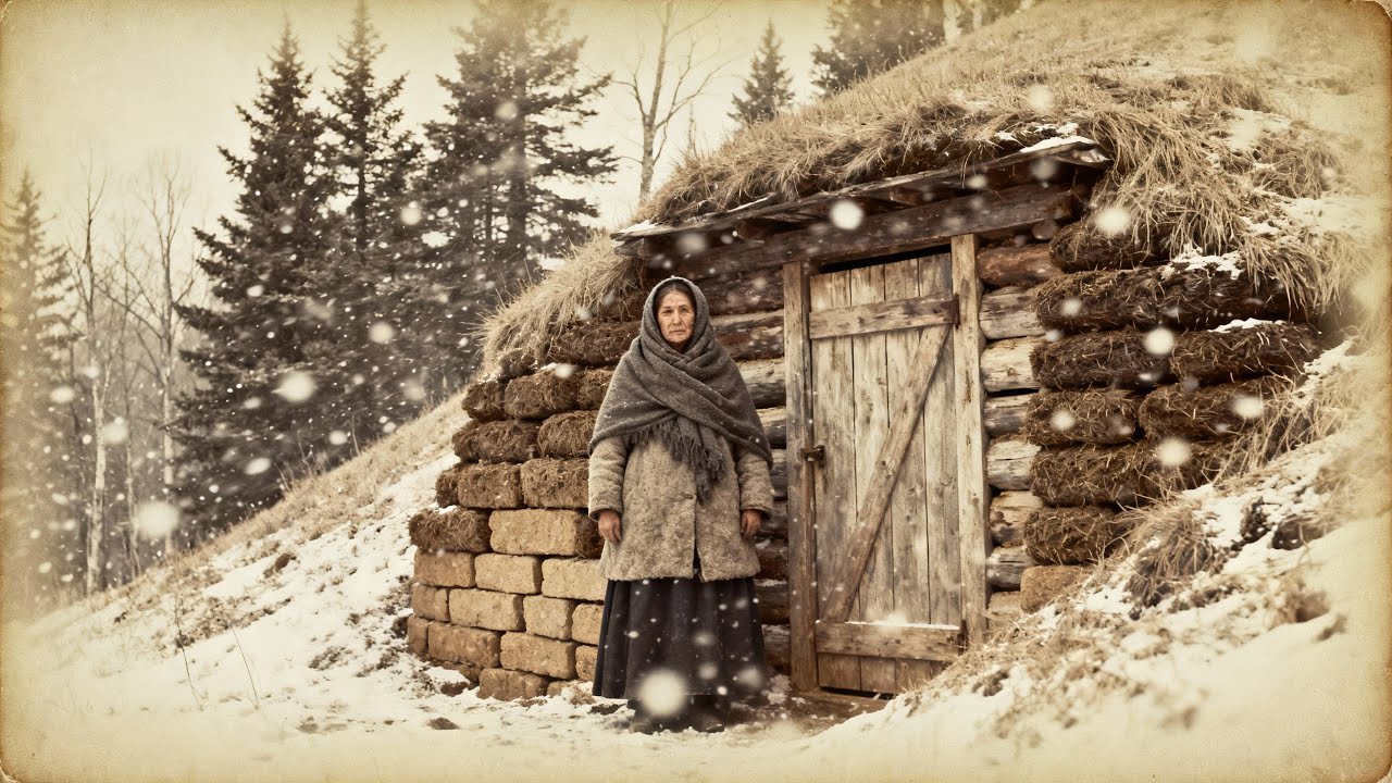 Her Dugout Had No Chimney and No Wood Stove   Until Blizzard Came and They Stayed Warm at 60 Degrees