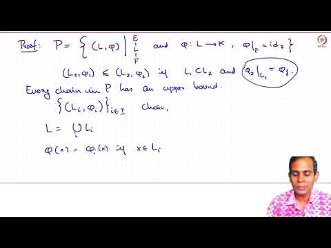 Uniqueness of Algebraic