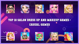 Top 10 Salon Dress Up And Makeup Games Android Games screenshot 5