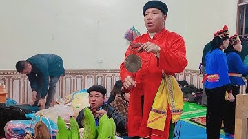 Thầy tào Dương, Khánh. Mời thánh, tổ thầy lên chuộc binh mã. Lễ mở xuất, chuộc hồn, giải hạn. P23