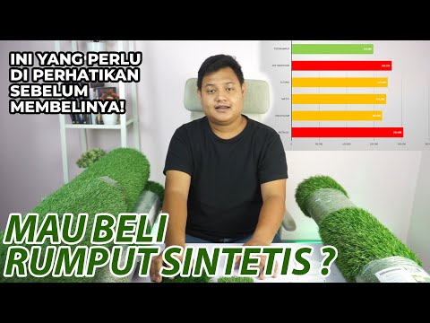 Video: Berapa harga gulungan rumput palsu?