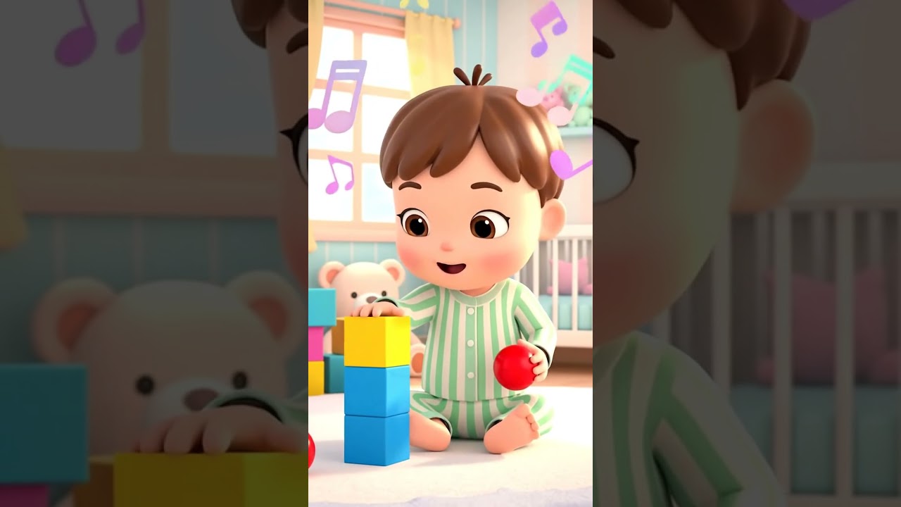 🎶 Cute Baby Cartoon Song | Fun Learning Video for Kids | Cocomelody-Inspired