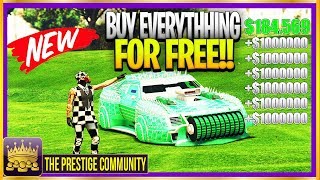 **NEW** BUY EVERYTHING FOR FREE GLITCH! ANYTHING YOU WANT FOR FREE! (GTA 5 ONLINE MONEY GLITCH 1.46)