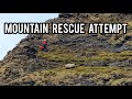 SHEEP MOUNTAIN RESCUE ATTEMPT - Can we rescue this sheep?