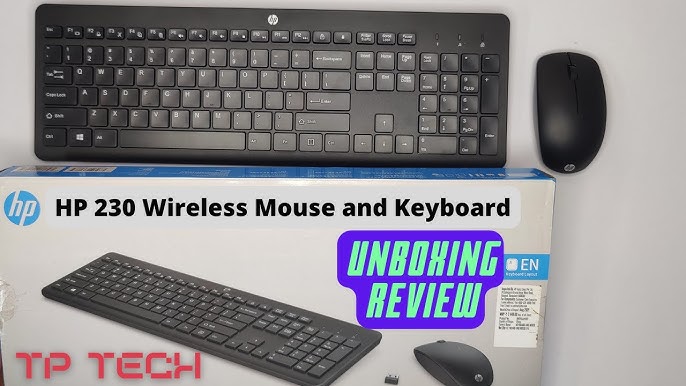 set - & in Wireless review HP 2023 mouse white keyboard YouTube NEW 230