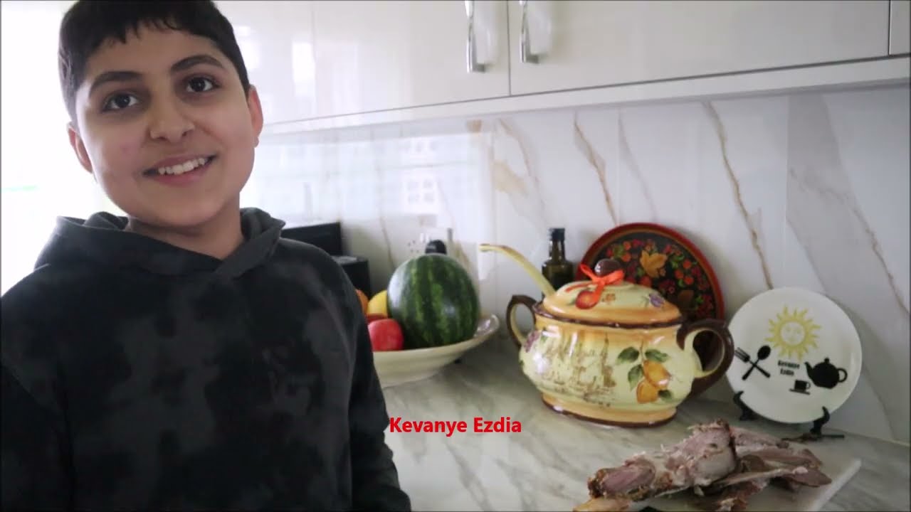 Жареная баранья нога