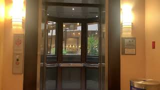 Kone Glass (Scenic) Traction Elevators - Embassy Suites International Airport - Kansas City, MO