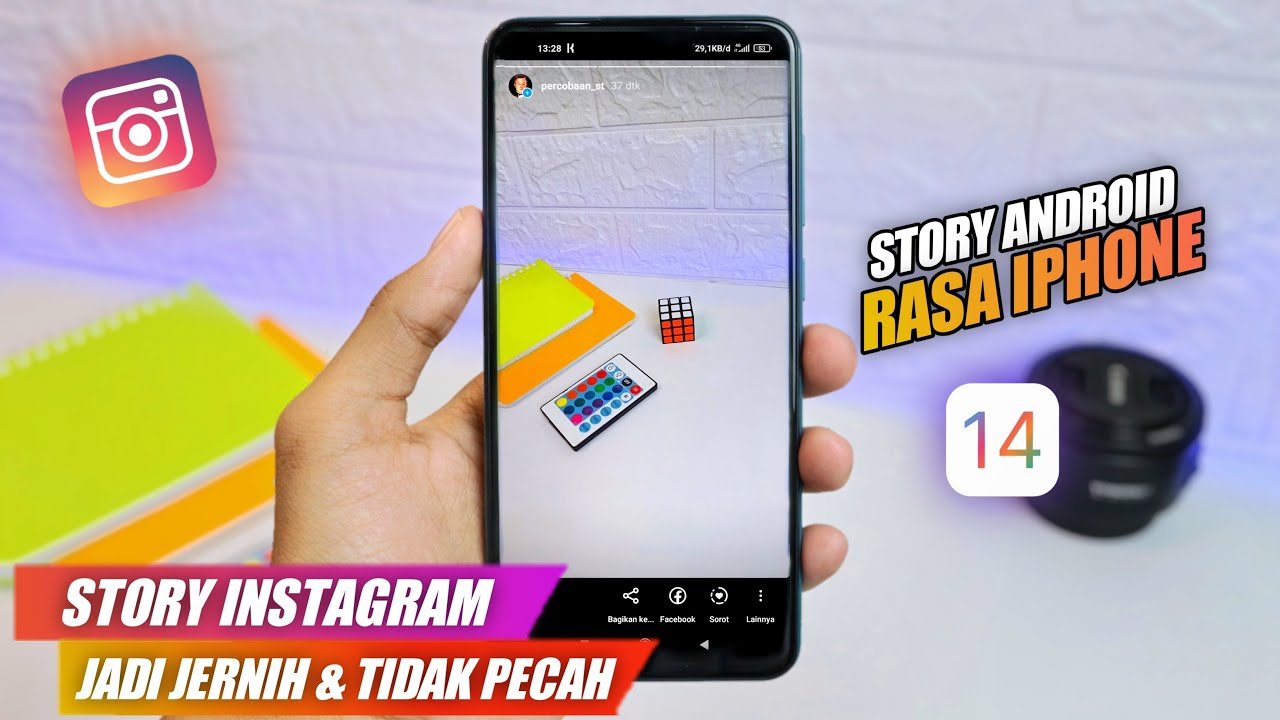 Cara Agar Story Instagram Di Android Tidak Pecah Dan Jernih Rasa Iphone