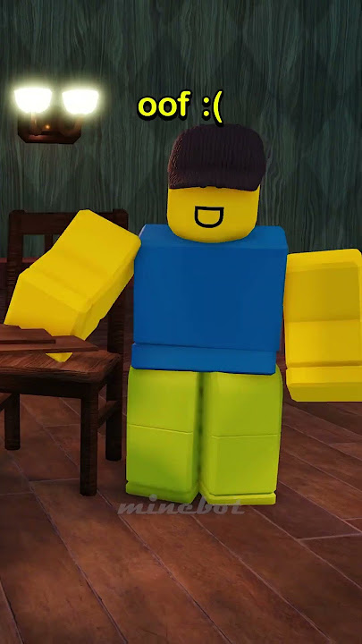 NOOB VS DOORS FLOOR 2 UPDATE 😱 (ROBLOX ANIMATION) #minebot