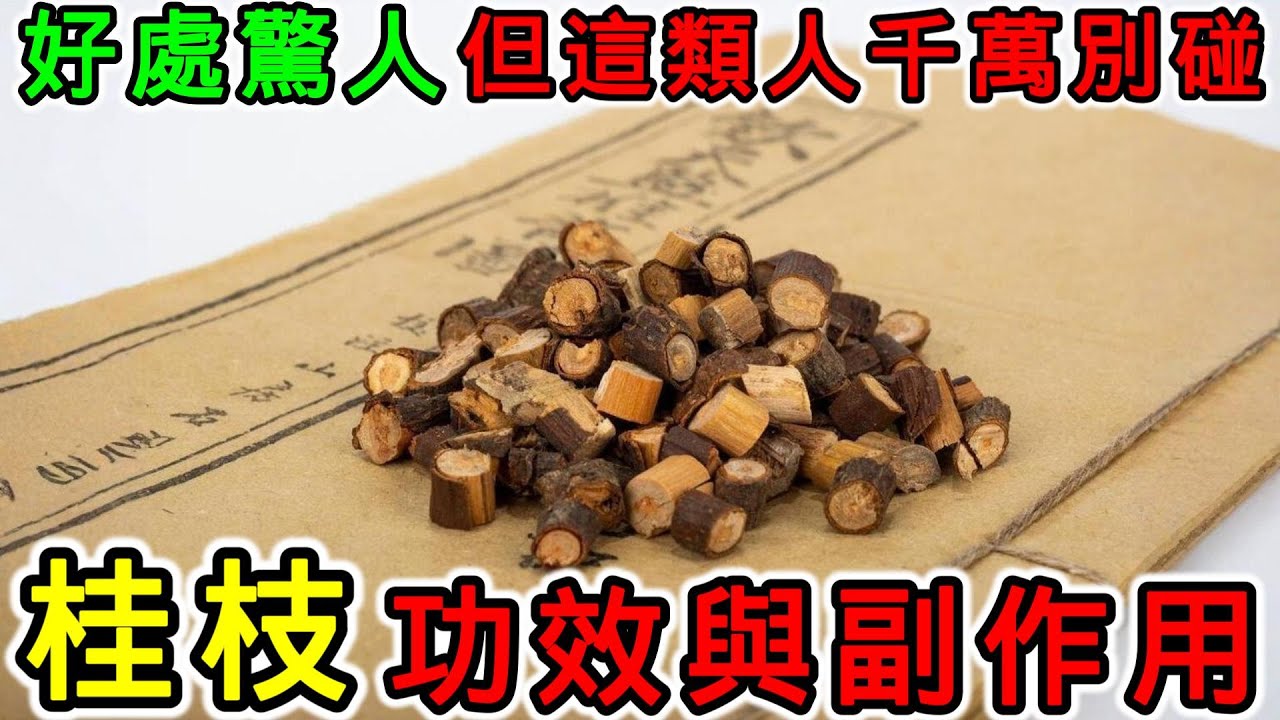 桂枝的功效，桂枝的副作用，肉桂和桂枝一樣嗎？桂枝湯的配方是什麼？桂枝不能與哪些食物一起吃？哪些人不能服用桂枝？