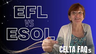 EFL or ESOL -What's the difference?