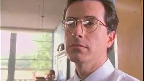 Stephen T. Colbert with Candy.