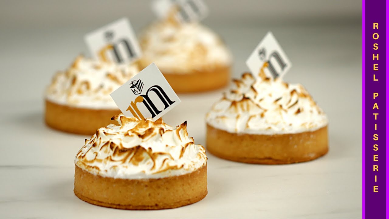 The BEST Lemon Meringue Tart /Pastry Lemon Pie | Kosher Pastry Chef