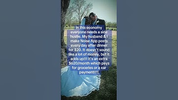 I don’t know how people survive without a side hustle #sidehustle #savingmoney # noise #busybee80 