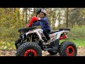 Квадроцикл МАУГЛИ HARDY 8+ для детей бензиновый / ATV MOWGLI for kids