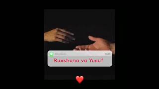 Ruxshona Va Yusuf Ismiga Video #Video #Kamola #Rek