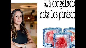 ¿La congelación del atún mata los parásitos?