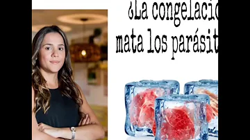 ¿Pueden vivir gusanos en la carne congelada?