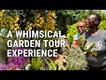 A tour of jean dixons colorful garden with character