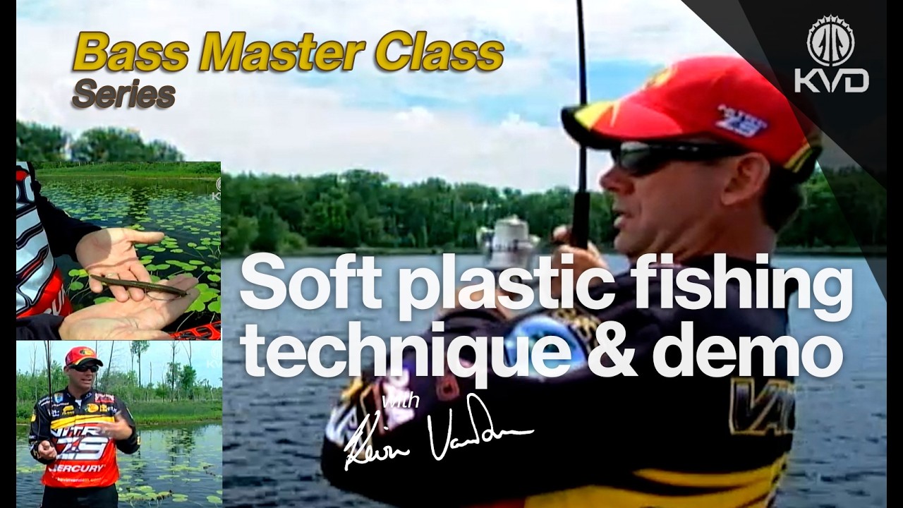KVD's Fishing MasterClass – soft plastic techniques and fishing demonstrations