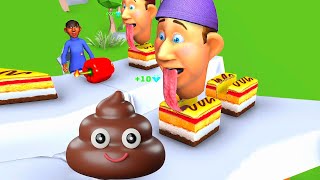 Satisfying Mobile Game All Levels Lick Runner, Canvas Run, Number Master... Top Free Games