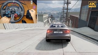 Audi A3 2.0 TDI - Why Is This Car Everywhere? POV Driving in 4K | Logitech G29 screenshot 4