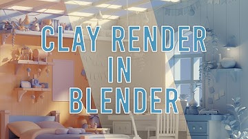 Create Beautiful Clay Renders in Blender | Cycles | Blender 3D Beginners Tutorial