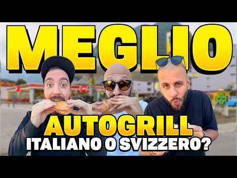 BETTER THAN ITALY? Let's try all the sandwiches at AUTOGRILL Svizzero.