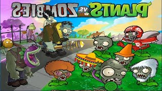 Plants vs Zombies Mod Gatling Pea, Snow Pea vs Gargantuar vs 99 Zombie