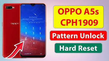Oppo A5s CPH1909 Hard Reset Pattern Unlock | Oppo A5s Remove Screen Lock