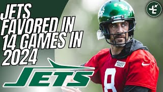 New York Jets FAVORED In 14 Games This Season | Vegas Odds | 2024 NFL Season