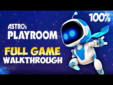 ASTRO'S PLAYROOM Full Game 100% Walkthrough Gameplay - All Artifacts & Puzzle Pieces | PS5