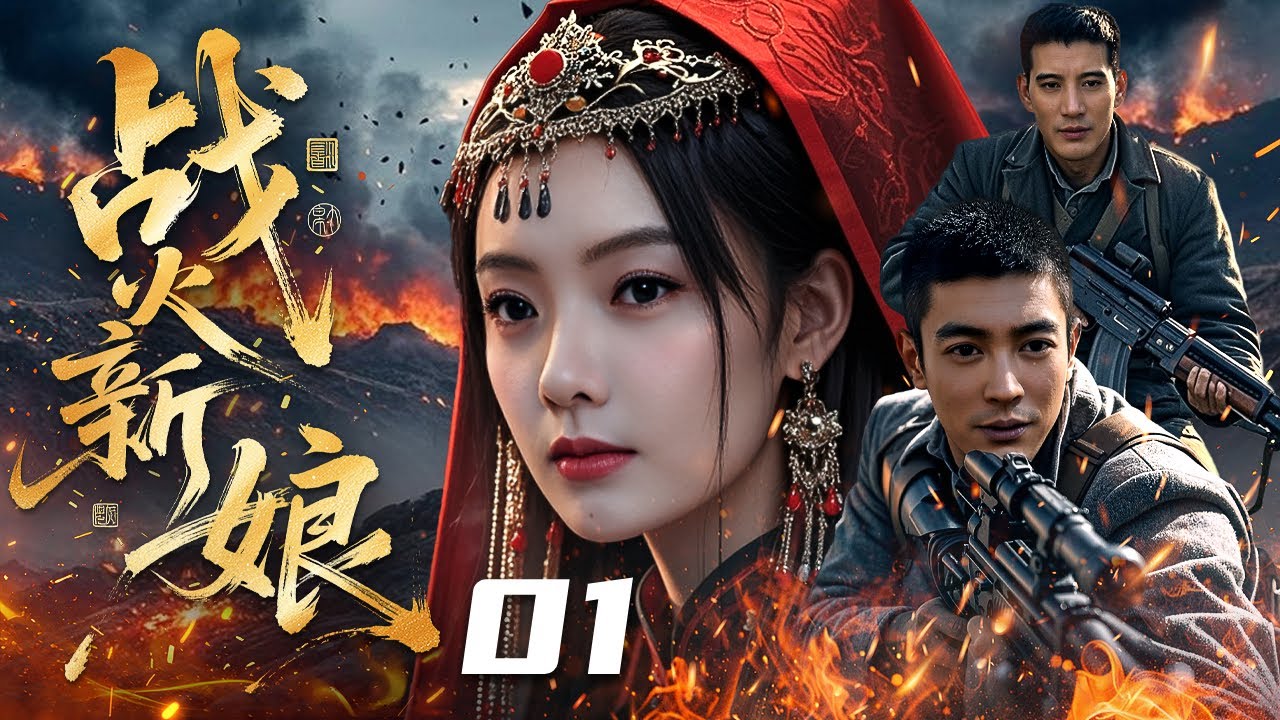 【#抗战剧 】战火新娘01丨美丽新娘竟是共党情报员？被误认为叛徒无奈逃亡，在各方黑帮势力中巧妙周旋，与富家少爷并肩抗战！#林源 #杜江 #engsub