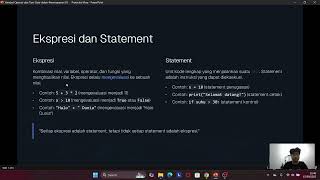 Variabel, operasi, dan tipe data | Tugas 2