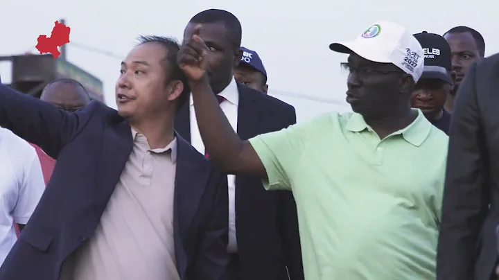 Governor Okpebholo inspects ongoing work on sapele Road, Benin City