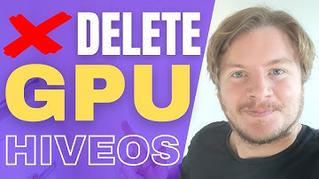 How to Delete GPU From Worker in HiveOS in 2022