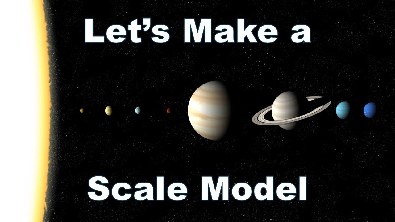 The Solar System to Scale