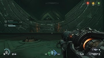 DOOM: The Dark Ages revolving puzzle room