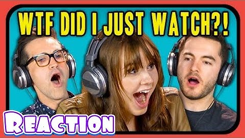 The VV Reaction :YOUTUBERS REACT TO WTF DID I JUST WATCH! COMPILATION