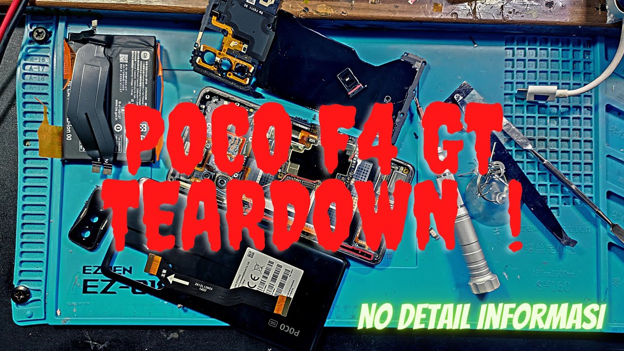 POCO F4 GT TEARDOWN SIMPLE ❗❗ - YouTube