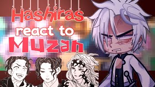 •Hashiras React To Muzan•//Demon Slayer & Gacha// Minor Spoilers//