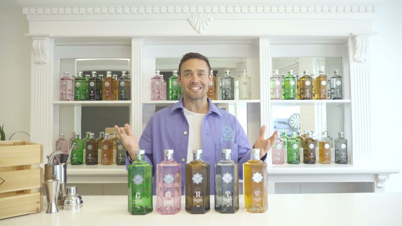 Meet the range (non-alcoholic Gin, Rhubarb Gin, Rum, Tequila, Whiskey)