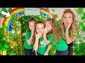 We build a SECRET ROOM for the LEPRECHAUN 🍀🤫🌈 #trending #secretroom #stpatricksday #cute #craft #bff