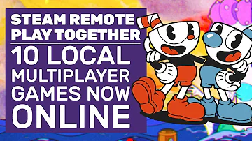 How do you play local multiplayer on Steam?