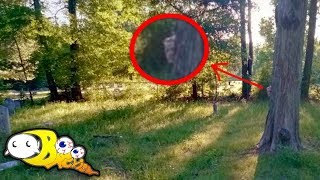 Ghost? Strange Girl Caught On Camera In Cemetery On Google Maps  | Martha Chapel Cemetery, Texas