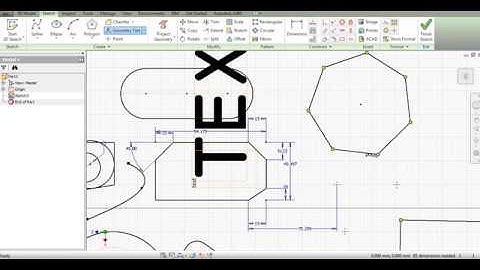 Drawings Tools in Autodesk Inventor-Beginner tutorial 7