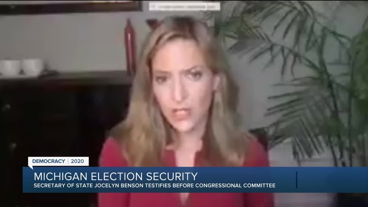Secretary Of State Jocelyn Benson Testifies Before Congressional Committee Youtube