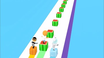 Cube Surfer 😎👍🔥 Very Satisfying And Relaxing ASMR Sounds Gameplay