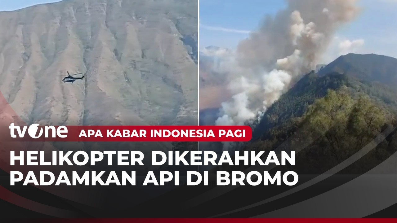 Update Kondisi Terkini Kebakaran Lahan di Gunung Bromo | AKIP tvOne